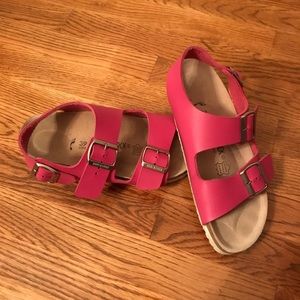 Pink Birkenstocks